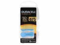 Duracell Hörgerätebatterie Activair 675 (6 Stk., PR44, 630 mAh), Batterien + Akkus