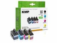 KMP KMP Tinte ersetzt LC900VALBP (M, Y, C, BK), Druckerpatrone