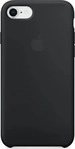 Apple MQGK2ZM/A, Apple Silikon Case (Apple iPhone 8) (MQGK2ZM/A) Schwarz