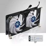 Titan TTC-SC22(B)/V2+, Titan TTC-SC22(B)/V2+ K&uuml;hlschrank-Doppell&uuml;fter 120x25mm IP55