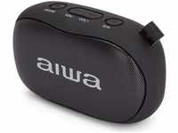 Aiwa BS-110BK Bluetooth-Lautsprecher (2 h, Akkubetrieb) (21431603) Blau/Schwarz