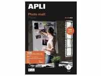 Agipa Foto-Papier, DIN A4, 120 g/qm, matt (120 g/m2, A4, 100 x), Fotopapier, Weiss