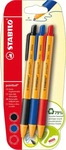 Stabilo B-43720-10, Stabilo pointball 3er blau,sw,rot B-43720-10 (3x)...