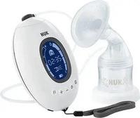 NUK 10252130, NUK Nature Sense elektrische Milchpumpe mit Akku und LCD-Display