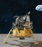 Revell 03701, Revell Apollo 11 Lunar Module Eagle (03701) Gold/Grau/Schwarz