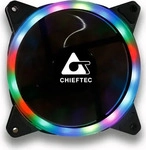 Chieftec AF-12RGB, Chieftec AF-12B-3P Geh&auml;usel&uuml;fter (120 mm, 1x) (AF-12RGB) Schwarz
