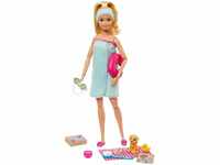 Mattel Barbie GJG55, Mattel Barbie Barbie Wellness - Spa Blau