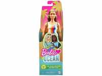 Mattel Barbie GRB38, Mattel Barbie Barbie Loves Puppe im Regenbogen-Streifen Kleid