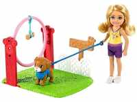 Mattel Barbie GTN62, Mattel Barbie Barbie Chelsea Hundetrainerin-Spielset mit...