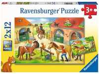 Ravensburger 00.005.178, Ravensburger Kleinkinder Puzzle Ferien auf dem Reiterhof (24