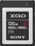 Sony QDG120F, Sony XQD G-Serie (120 GB, XQD) (QDG120F) Schwarz