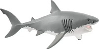 Schleich NEWTOY112, Schleich weissen Hai (NEWTOY112) Weiss/Grau