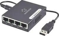 Renkforce RF-4270245, Renkforce Netzwerk Switch RJ45 1423415 4 (4 Ports) (RF-4270245)