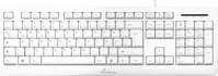 MediaRange MROS110, MediaRange TASTATUR QWERTZ MROS110 mit Kabel weiss/hellgrau (DE,