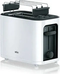 Braun HT3000WH, Braun HT3000WH Toaster 2 Scheibe(n) (HT3000WH) Weiss/Schwarz