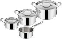 Tefal E307S7, Tefal Jamie Oliver Cook's Classic Set (Pfannenset + Topfset, Edelstahl)