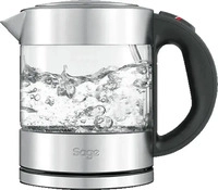 Sage SKE395CLR4EEU1, Sage The Compact Kettle Pure (1 l) (SKE395CLR4EEU1) Silber