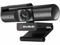 AVerMedia 61PW513000AC, AVerMedia PW513 Webcam 8 MP 3840 x 2160 Pixel USB-C Schwarz