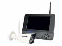 Megasat HS 130 Überwachungssystem, Netzwerkkamera, Schwarz