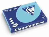 Clairefontaine 1112C, Clairefontaine Multifunktionspapier Troph'e, A3, 160 g/qm, blau