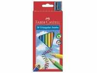 Faber-Castell, Malstifte, Junior Grip Crayon 20 Farben (Mehrfarbig, 20 x)