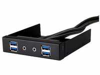 Silverstone Technology SST-FP32B-E - Front Panel 3.5 4X USB 3.0 mit HD Audio,...