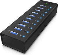 Icy Box IB-AC6110, Icy Box USB Hub High-Speed & Plug Play Connection ,IB-AC6110