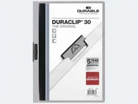 Durable 2200/10, Durable Klemmhefter DURACLIP 30 (A4, 1x) (2200/10) Grau