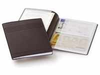 Durable, Kartenaufbewahrung, Kreditkartenetui grau 5,4 x 8,5 cm und 8,0 x 11,5 cm (80