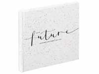 Hama, Fotoalbum, Letterings Future 18x18 30 weiße Seiten Buch-Album (10 x 15 cm)