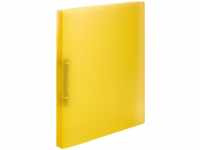 Herma Ringbuch, DIN A4, 2-Ring-Mechanik, gelb transluzent, Rückenbreite: 25 mm,