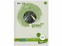 Ursus 608571020, Ursus Green Collegebook (A4, Kariert) Weiss