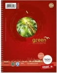 Ursus 608592020, Ursus Collegeblock Green A5 70g Eurolochung kariert 160Bl (A5,