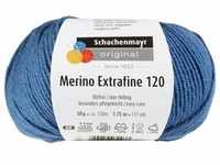 Schachenmayr Wolle Merino Extrafine 120, Garn + Wolle, Blau