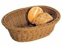 5x Kesper Brot- und Obstkorb, Brotaufbewahrung, Braun