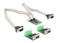Delock MiniPCIe I/O PCIe full size 2 x Serial RS-422 / 485 with 600 W Surge...