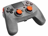 Snakebyte Pad 4 S Wireless PS4 Controller - grau orange (PS4) (20852927)