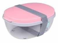 Mepal Salatbox Ellipse - Nordic Pink, Lunchbox, Rosa