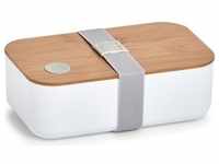 Zeller Present Lunch Box, Lunchbox, Weiss