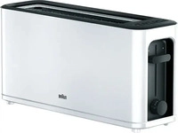 Braun HT3100WH, Braun HT3100WH Toaster (HT3100WH) Weiss/Schwarz