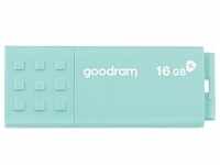 Goodram UME3-0160CRR11, Goodram UME3 USB 3.0 16GB Care (16 GB, USB 3.2) Türkis