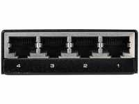 Renkforce RF-4531768, Renkforce 8-Port Gigabit Ethernet Switch (8 Ports) Schwarz