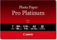 Canon 2768B067, Canon Fotopapier Pro Platinum (300 g/m&sup2;, A2, 20 Stk.) (2768B067)