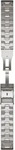 Garmin 010-12863-08, Garmin QuickFit (22 mm, Titan) (010-12863-08) Silber