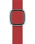 Apple MY662ZM/A, Apple Modern Buckle Small (40 mm, Granada Leder) (MY662ZM/A) Rot