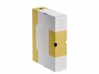 Paperflow, Dokumentenablage, ARCHIVBOX ECO BOX GELB 10STK (A4)