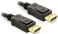 Delock 82585, Delock DisplayPort - DisplayPort (2 m) (82585) Schwarz