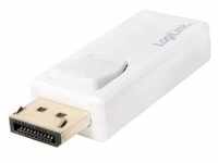 LogiLink 4K DisplayPort 1.2 auf HDMI (HDMI, 6.20 cm), Data + Video Adapter,...