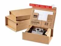 Colompac, Versandkarton + Versandbox, Paket-Versandkartons 21,2 x 30,5 x 11,0 cm