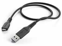 Hama USB A - Type-C USB (1 m, USB 3.1), USB Kabel